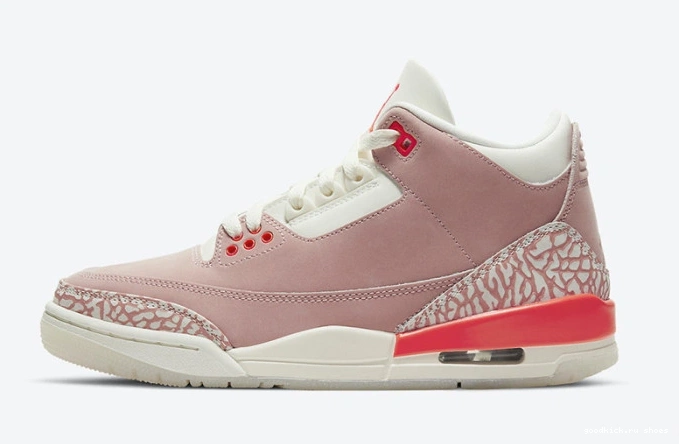 Pink Jordan (W) CK9246-600 Retro 3 Rust 0702